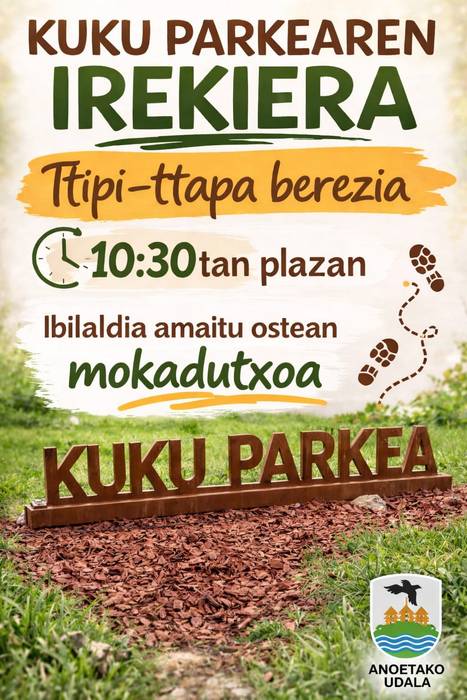 Kuku parkearen irekiera