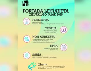 Elbarrenako jaietako azala aukeratzeko lehiaketa martxan da