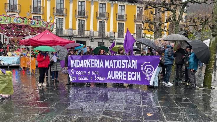Barakaldoko erailketa matxista salatu du Tolosaldeko Mugimendu Feministak