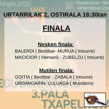 Gabonetako III. Pala Txapelketako finala