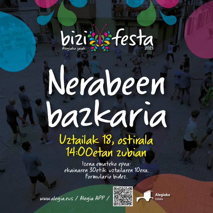 Alegiako festetako nerabeen bazkaria