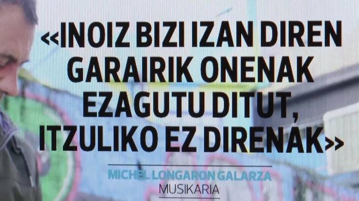 Michel Longaron musikaria eta Arrastoan dokumentala  izango dira ostiraleko aldizkariaren ardatz nagusiak