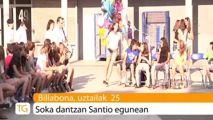 Soka dantza alkatea eta Oinkariren eskutik Villabonan