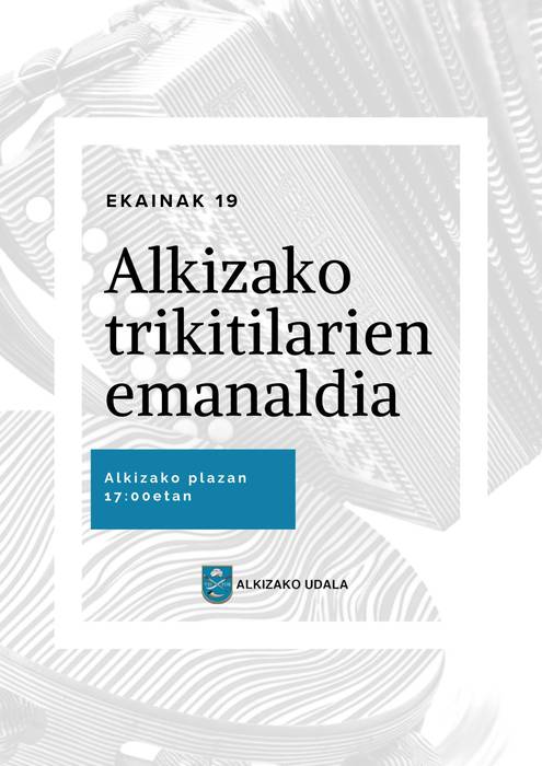 Alkizako trikitilarien emanaldia