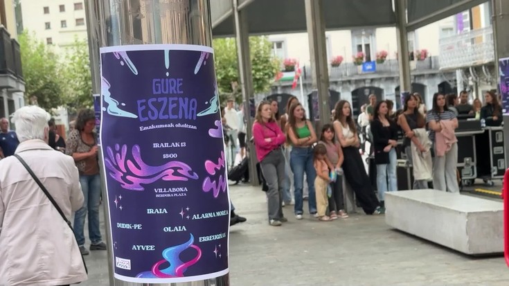 Iruzta taldea larunbatean Villabonan