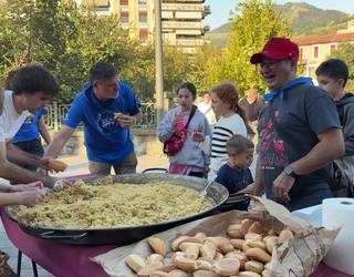 Patata tortila erraldoia egin dute Berazubin