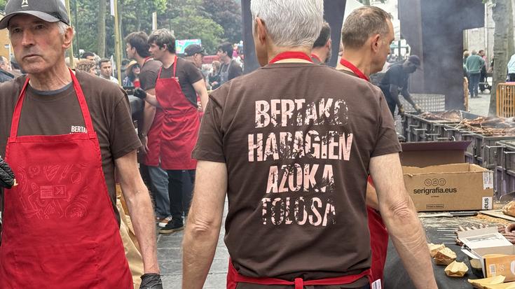 Bertako Haragi Ekoizleen Azokak eta dastaketak iruditan