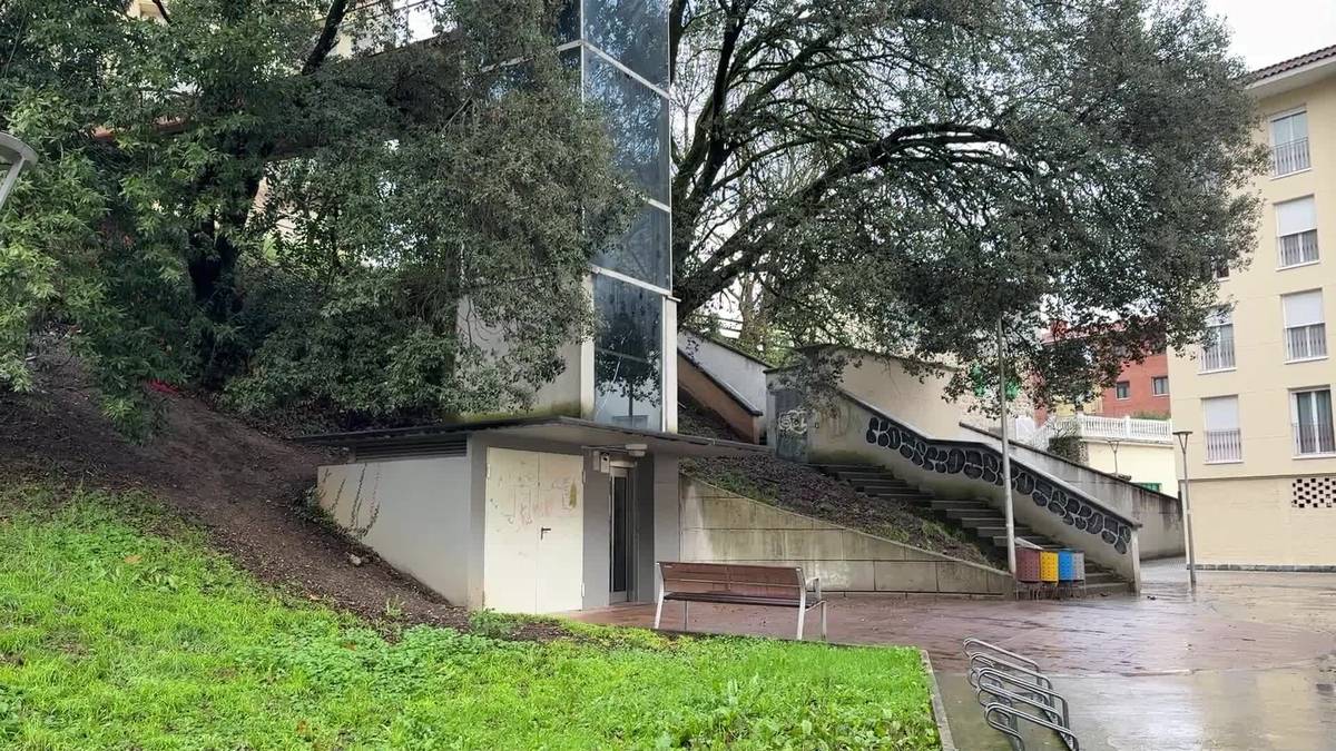 Zizurkilgo Udalak hasi ditu Pagamuñoko igogailuko kabina berritzeko lanak