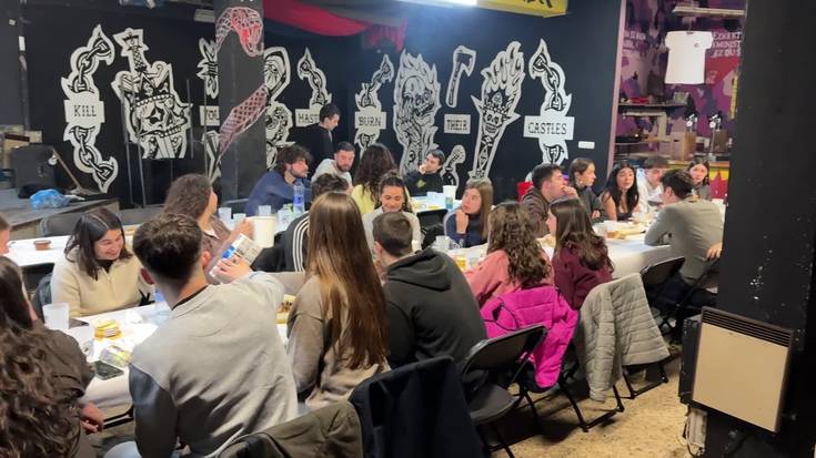 "Gazte langileok saretzen" Anoetan