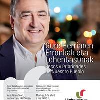 Aitor Estebanekin solasaldia