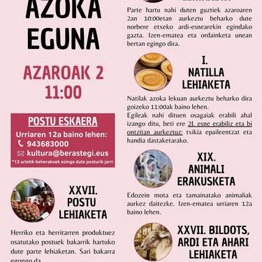 XXVII. Azoka eguna