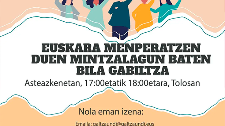 Euskara menperatzen duzu? Zure bila gabiltza mintzalagunerako