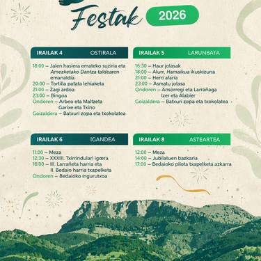 Bedaioko festak