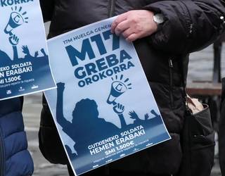 Tolosaldeko Greba Batzordeak martxoaren 17ko greba orokorrarekin bat egiteko deia egin du