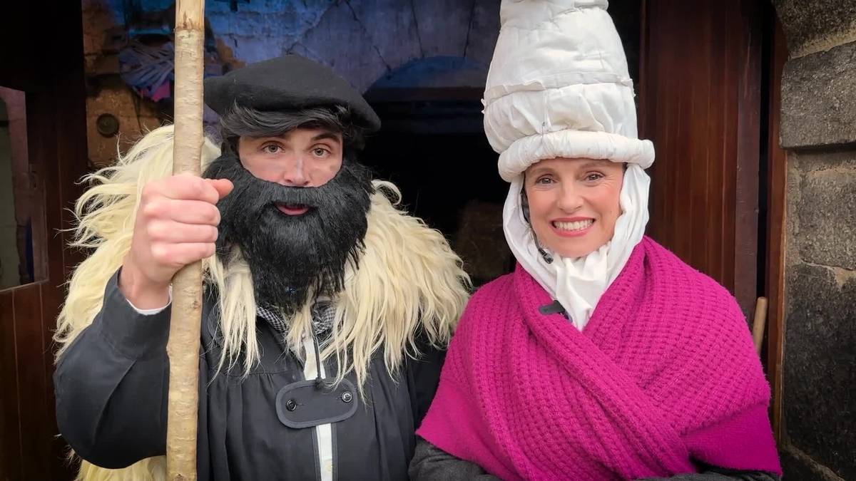 Opariak prest dituzte Olentzero eta Mari Domingik!