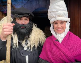 Opariak prest dituzte Olentzero eta Mari Domingik!