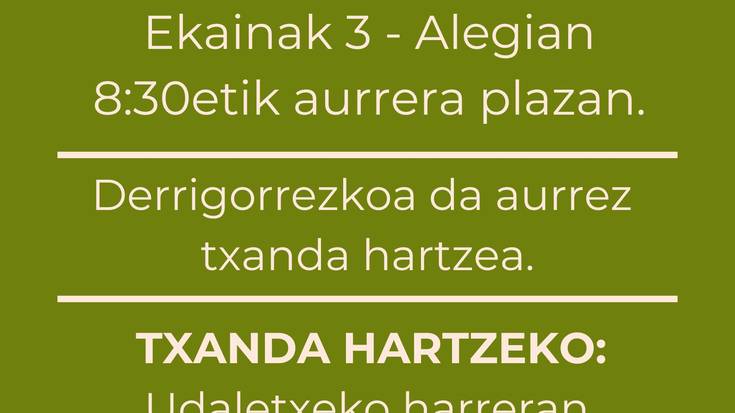 Ekainaren 3 NANa eta pasaportea atera edo berritzeko aukera izango da Alegian