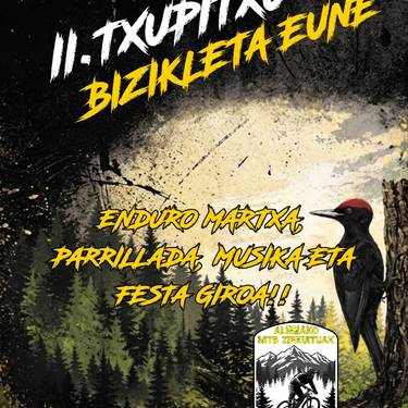 Ekainaren 6an II. Txupitxu Bizikleta Eune egingo da