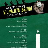 VI. Pelota eguna