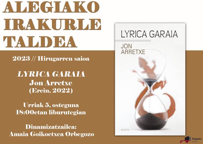 Irakurle taldea: 'Lyrica garaia'