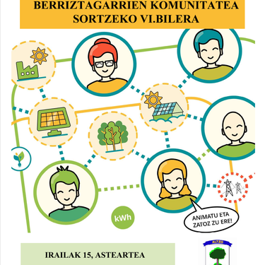 Energia Berriztagarrien Komunitatea sortzeko VI. bilera