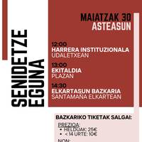 Senidetze Eguna ospatuko dugu larunbatean Asteasun