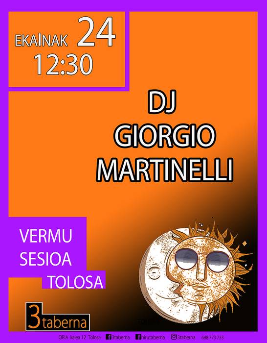 DJ Giorgio Martinelli