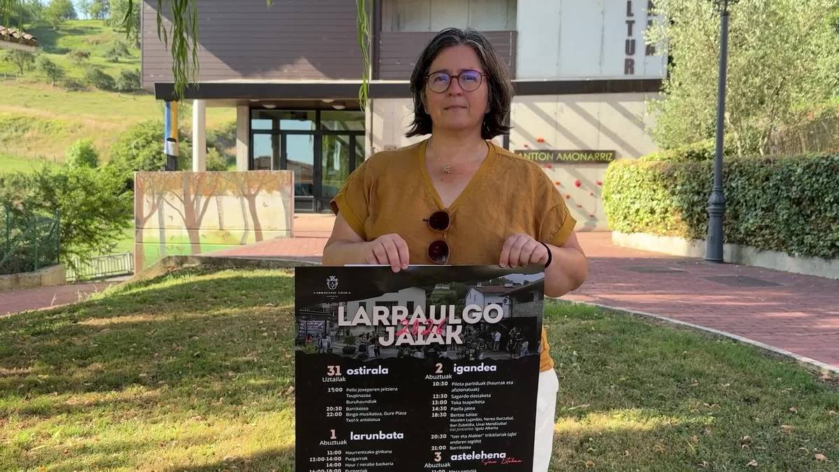Ostiralean hasiko dira Larraulgo festak - Larraul | 28kanala