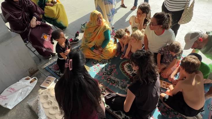 Herrialde desberdinetako jolasak ezagutzeko aukera izan da Ikaztegietan