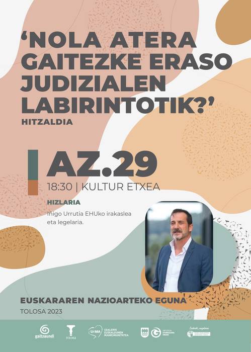 Nola atera gaitezke eraso judizialen labirintotik?