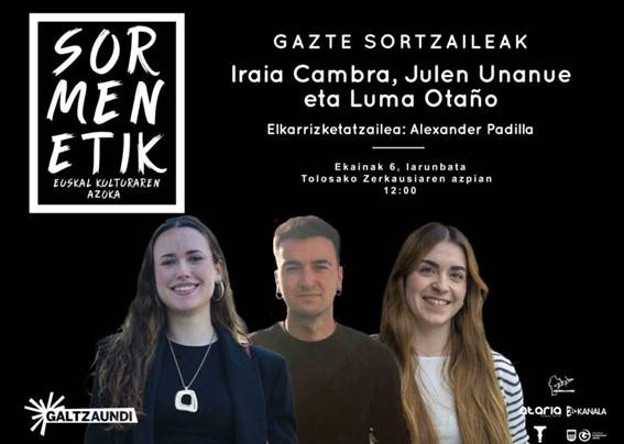 Sormenetik - Gazte sortzaileak