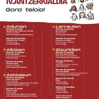 Aiztondoko IV. Antzerkialdia: Igogailu batean amaitu zen mundua (Amahiru konpainia)