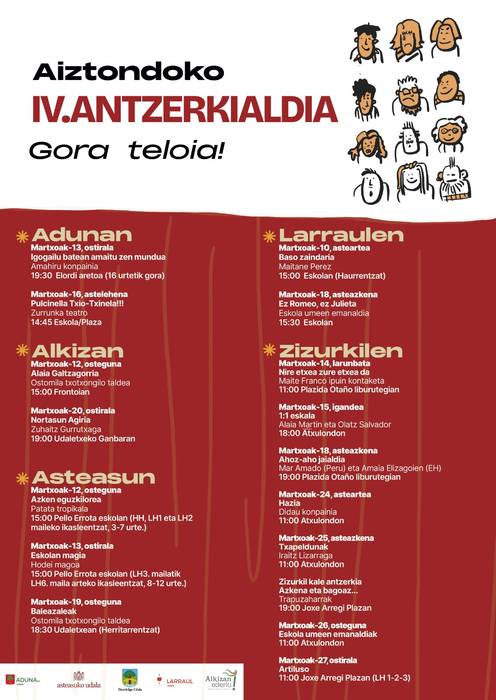 Aiztondoko IV. Antzerkialdia: Baso zaindaria (Maitane Perez)