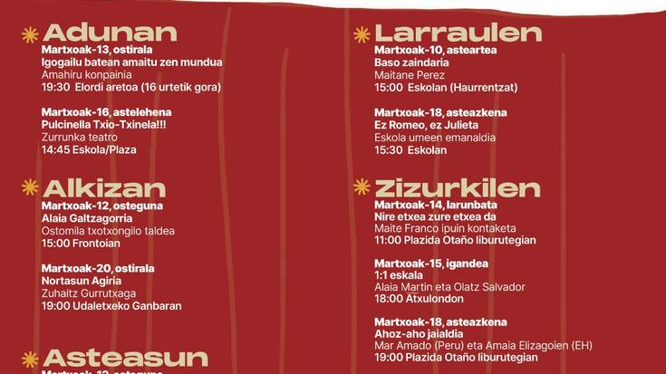 Aiztondoko IV. Antzerkialdia: Ez Romeo, ez Julieta (Eskola umeen emanaldia)