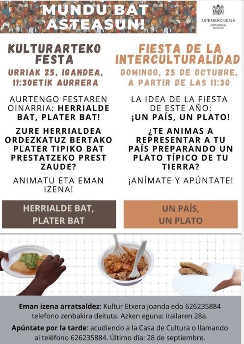 Kulturarteko festa Asteasun
