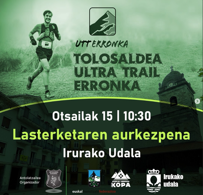 Utterronka Tolosaldea Ultra Trail Erronka lehen edizioaren aurkezpena