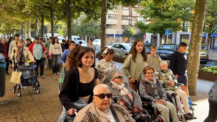 Tolosaldeko jubilatuen martxa