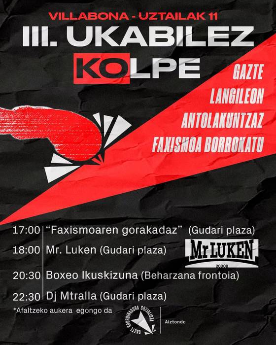 III. Ukabilez kolpe
