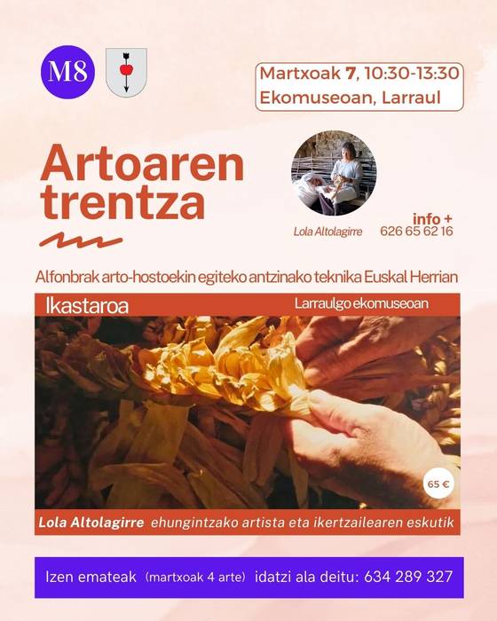 Ikastaroa: Artoaren trentza