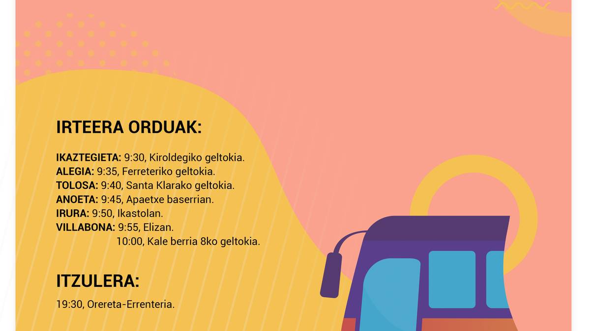 Kilometroak-era joateko autobus zerbitzua antolatu da
