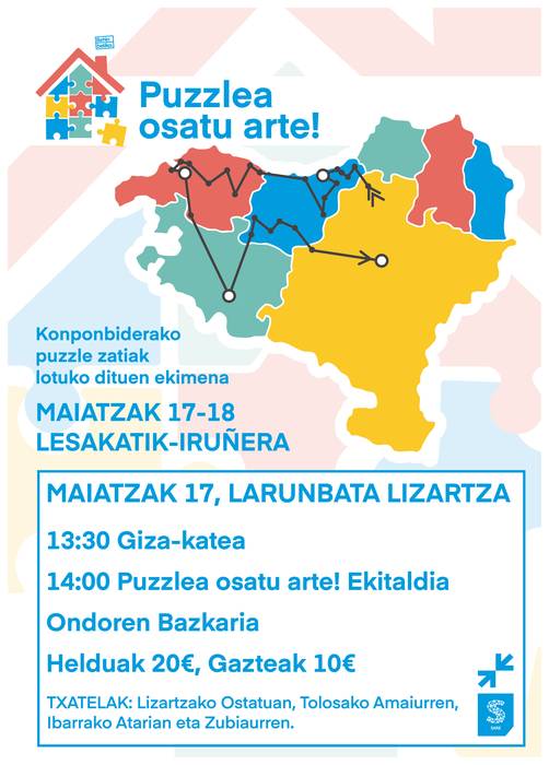 Puzzlea osatu arte