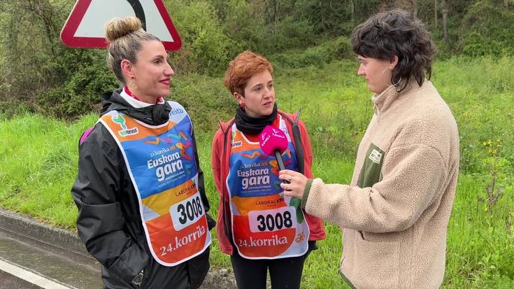 Galtzaundik eman dio bigarrengoz ongietorria korrikari eskualdean
