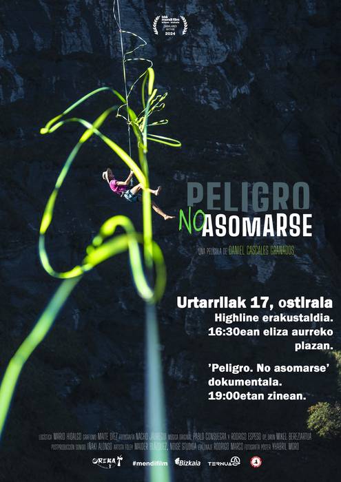 ‘Peligro. No asomarse’ dokumentala