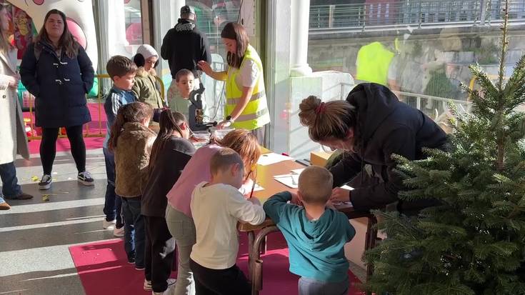 Gabonetako haur parkea txikienen gozamenerako