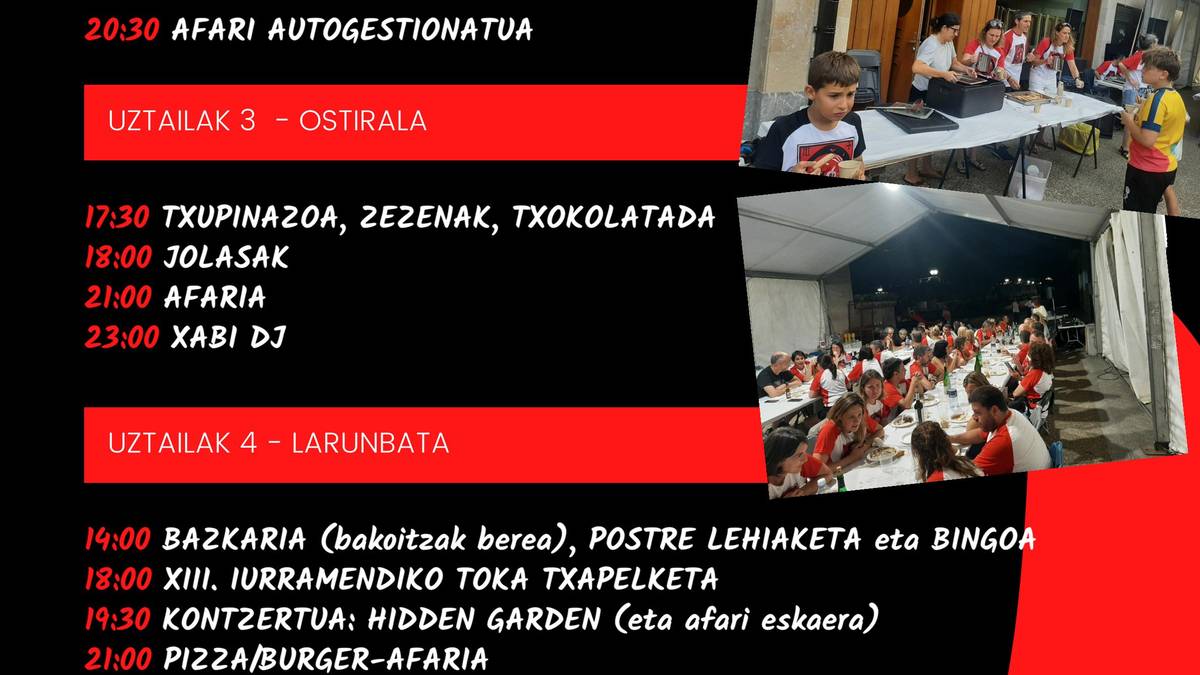 Iurramendi Auzoko Jaiak