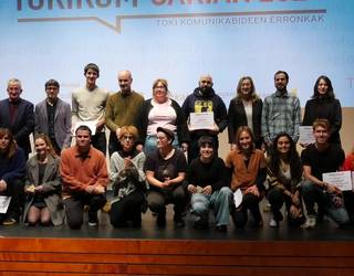 Toki komunikabideen urteko lan onenak saritu dituzte Tokikom Sarietako zortzigarren edizioan