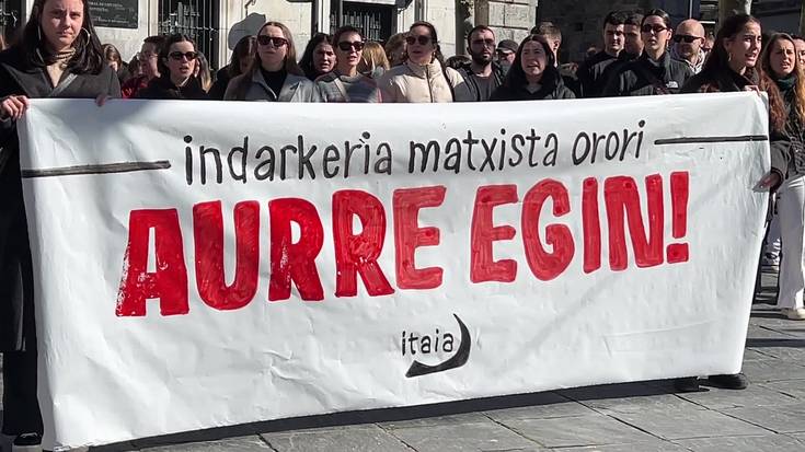 Mobilizazioa azken egunetan emandako bi gertakari matxistak salatzeko