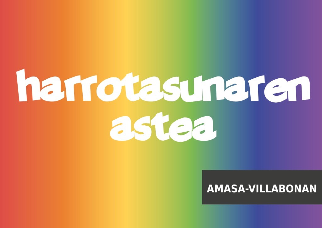 LGTBI+ harrotasunaren astea ospatuko da Amasa-Villabonan
