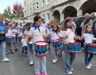 Berazubiko danborrada, gauetik arratsaldera