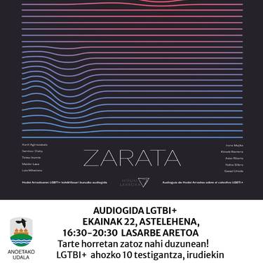 Zarata. Audiogida LGTBI+